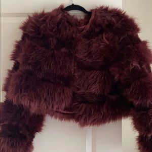 Pretty little thing Faux fur coat